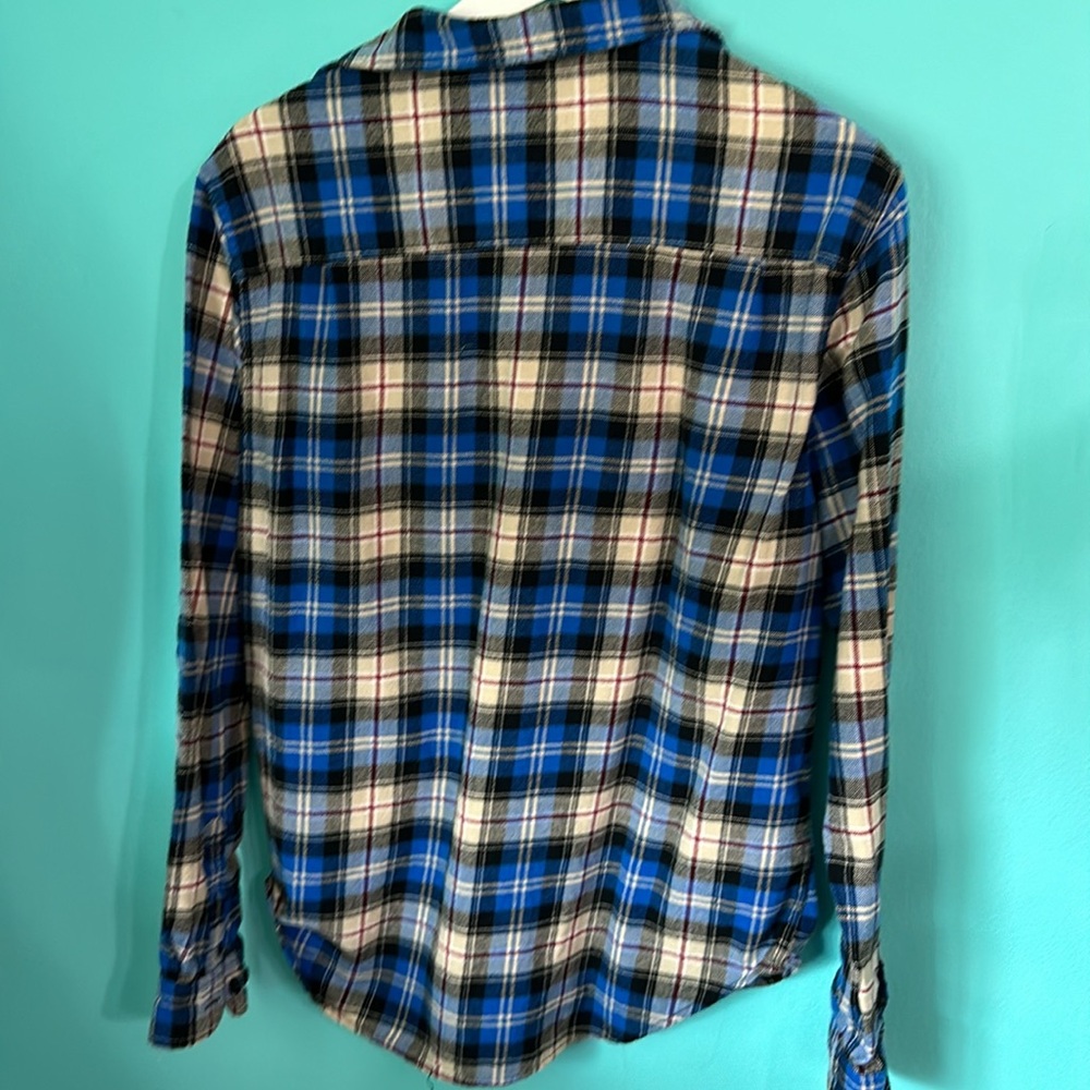 FINAL PRICE NO OFFERS
Urban Outfitters Flannel Plaid Button Down Shirt S - Picture 6 of 6